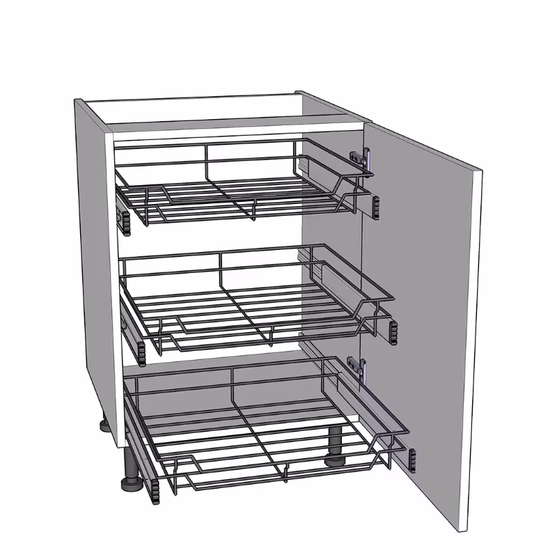 600 base storage unit kitchen cabinet